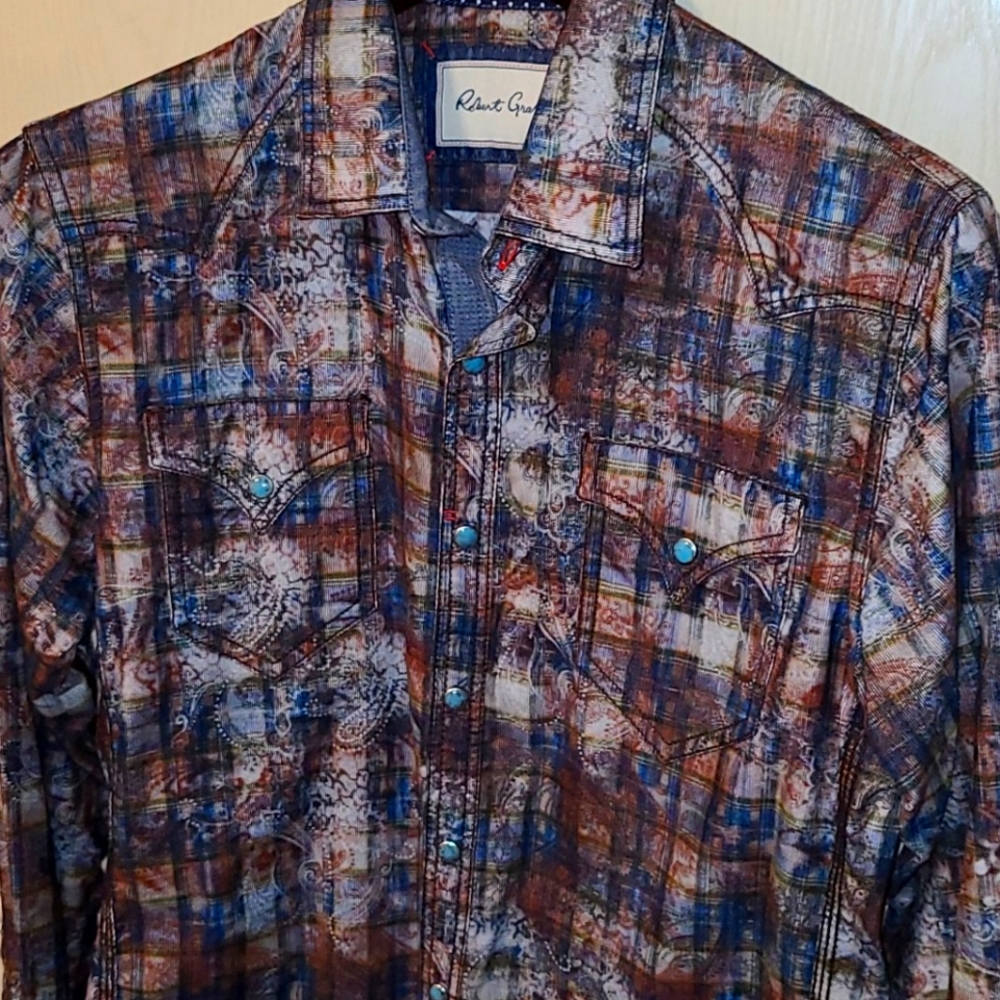 Robert Graham Paisley Print